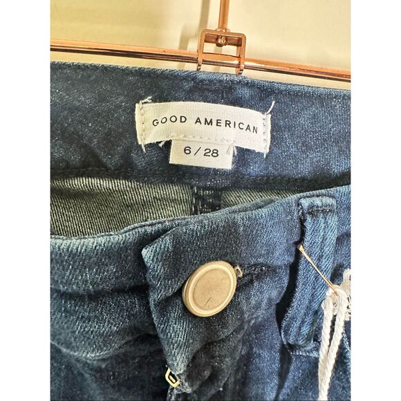 Good American Good Petite Skinny Jeans With So Much Stretch Size 6 New - Picture 6 of 9